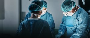 surgical team in operating room